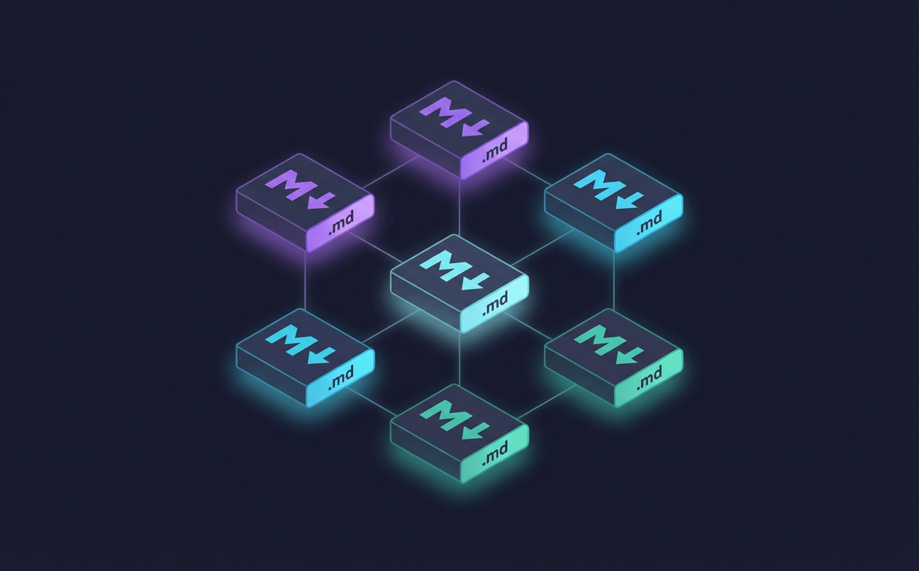 Skills as modular units - showing individual skill files that can be loaded on demand